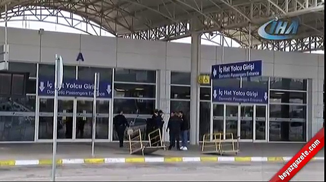 Antalya Havalimanı'nda panik