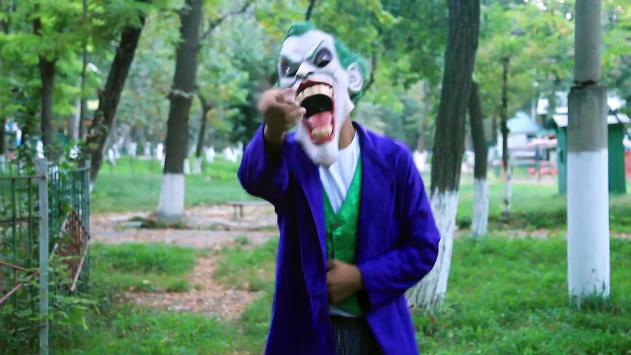 Spiderman turns into Venom, Joker VS Spiderman VS Hulk, Superhero real life movie