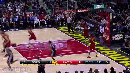 San Antonio Spurs vs Atlanta Hawks - Full Game Highlights | January 1, 2017 | 2016-17