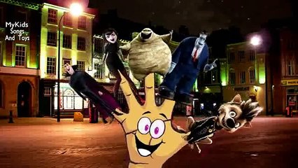 HOTEL TRANSYLVANIA REAL LIFE SCENE FINGER FAMILY SONG NURSERY RHYME
