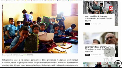 En Inde, planter un contre au lieu de payer les frais de scolarité