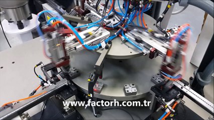 FACTORH OTOMASYON -  samet tekerlek montaj makinesi
