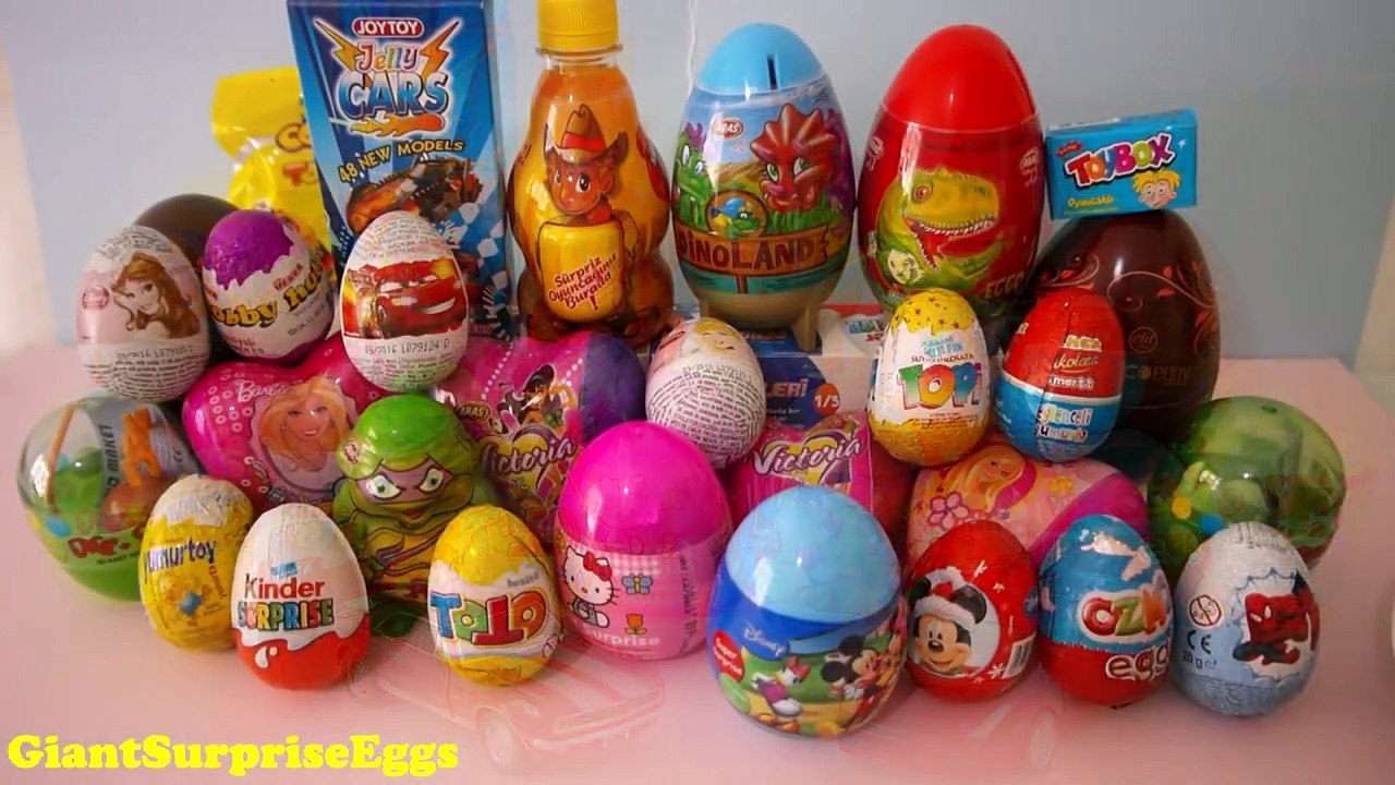 30 Big Surprise Eggs Package Giant Surprise Eggs Unboxing Big Surprise Egg