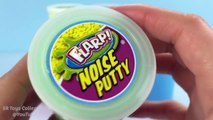 Flarp Noise Putty Surprise Toys Yo Gabba Gabba Lightning McQueen Minions Princess Jasmine Snow White