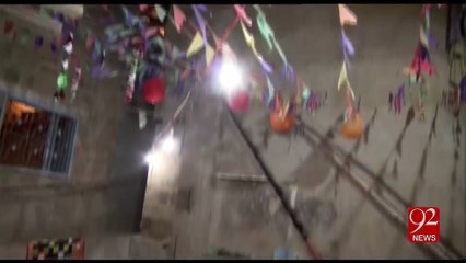 Roof of house collapses in Kala Pul, Karachi 2-01-2017 - 92NewsHD