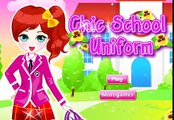 Chic School Uniform Fashion school girl dress up games to play