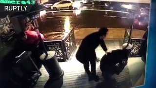 CCTV Footage Of Istanbul Nightclub Firing Incident