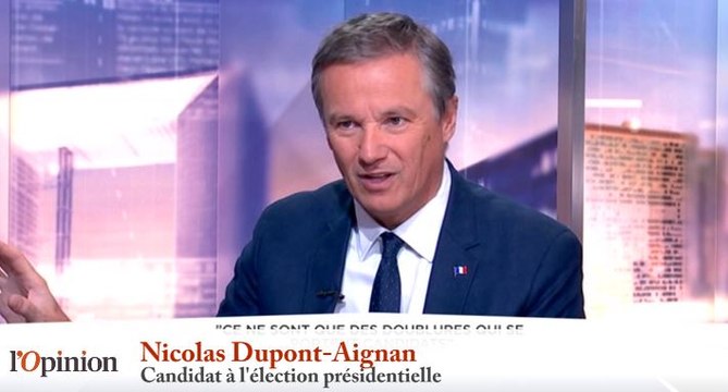 Nicolas Dupont-Aignan : «Chez les Républicains et chez les socialistes, on organise un cirque, une fausse compétition»