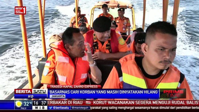 Basarnas Terus Cari Korban Hilang Zahro Exppress