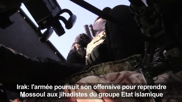 Irak: l'armée continue son offensive contre l'EI à Mossoul