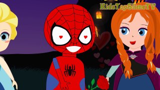 Spiderman & Frozen Elsa Fun Night Halloween, Pikachu (Pokémon GO)! w Spiderman Superhero