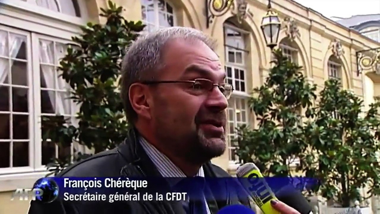En 2012, François Chérèque passe la main à la tête de la CFDT