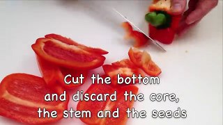How to Quickly Cut a Bell Pepper (HD)
