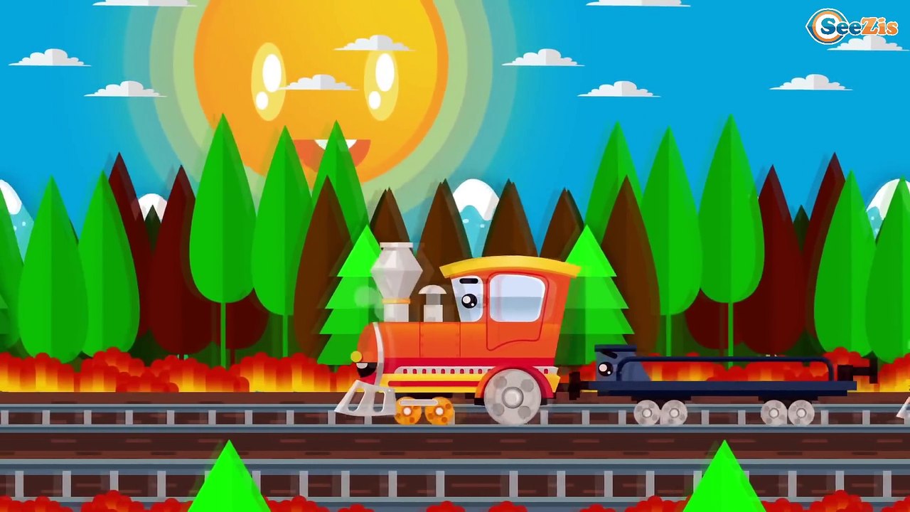 L'aventure endroit Transport Train - Français compilation pour les enfants | La voiture pour enfants
