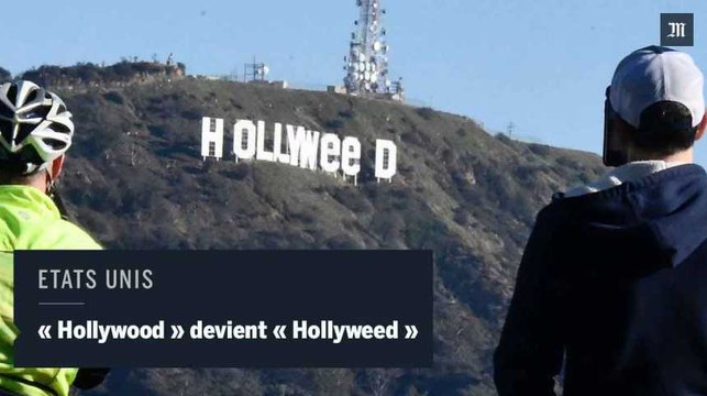 Les lettres “Hollywood” mystérieusement transformées en “Hollyweed” la nuit du Nouvel An