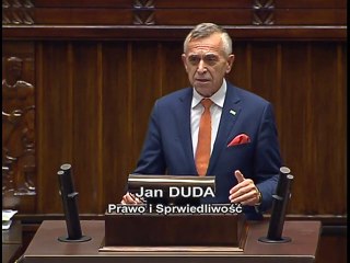 Poseł Jan Duda - Wystąpienie z dnia 15 grudnia 2016 roku.
