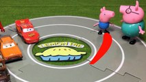 Peppa Pig Play-Doh Stop-Motion: Throw Up Play-Doh After George Drives Cars