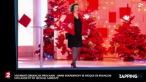 ement dimanche : Anne Roumanoff dézingue les adieux de François Hollande et Nicolas Sarkozy