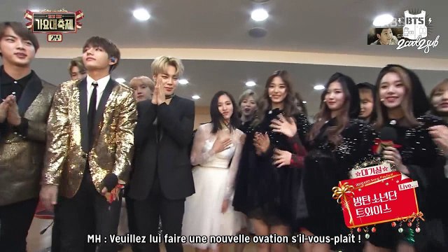 [CUT] 161229 BTS @ KBS Song Festival 2016 Backstage (VOSTFR)