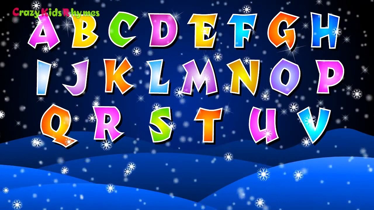 ABC Song with Christmas Santa Claus Alphabet Songs Funny Nursery Rhymes