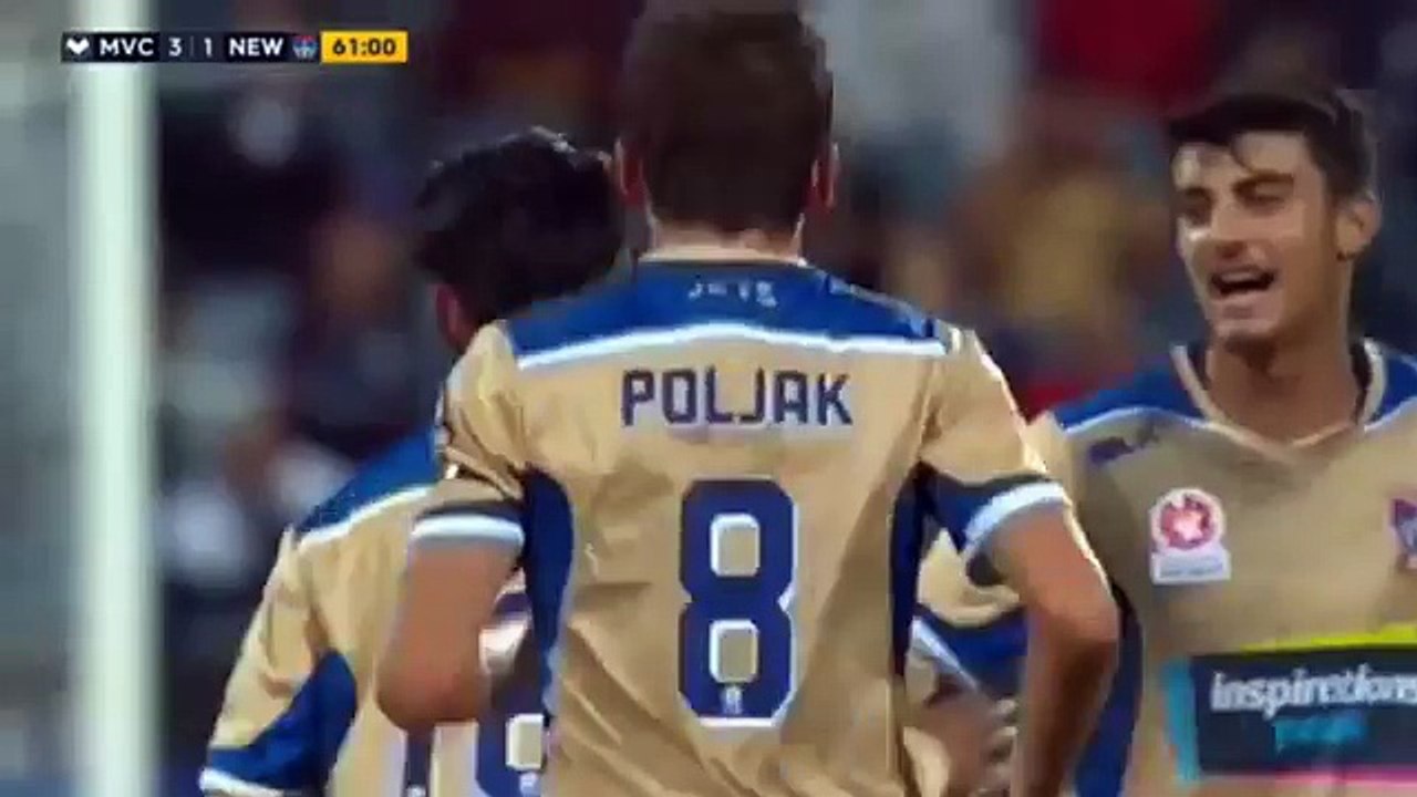 Leilei Ma Goal ● Melbourne Victory 4-2 Newcastle Jets ● Australian A-League 02-01-2017