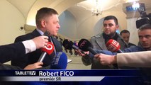 ZÁZNAM: Premiér R. Fico prijal arcibiskupa Stanislava Zvolenského