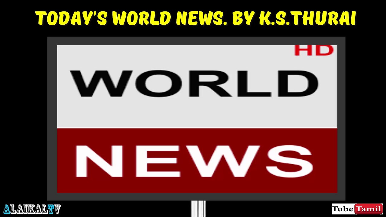 Today's World News. 02.01.17 - By. K.S.Thurai