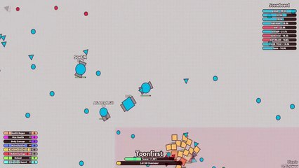 Diep.io - New Update Crazy Team DM | Diepio Team Multiplayer