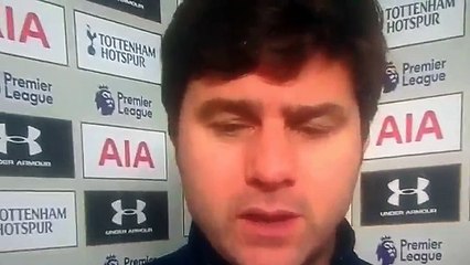 Mauricio pochettino post Match reaction vs Burnley 2 1 Spurs ☺