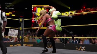 Playing WWE 2K17 by the way I'm not talking guys (99)