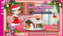 Saras Cooking Class Gingerbread House | Sara Cooking Game To Play | totalkidsonline