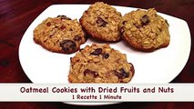 Oatmeal Cookies with Dried Fruits and Nuts (HD)
