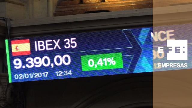 La Bolsa española se da la vuelta al mediodía y se acerca a los 9.400 puntos, con una subida del 0,50%