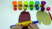 Learn Rainbow Colors with Play-Doh Art & Painting Learn Colors of the Rainbow DIY Ice Cream