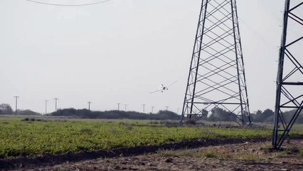 Watch the horrible video of a pilot spraying the crops among the high tension electric poles