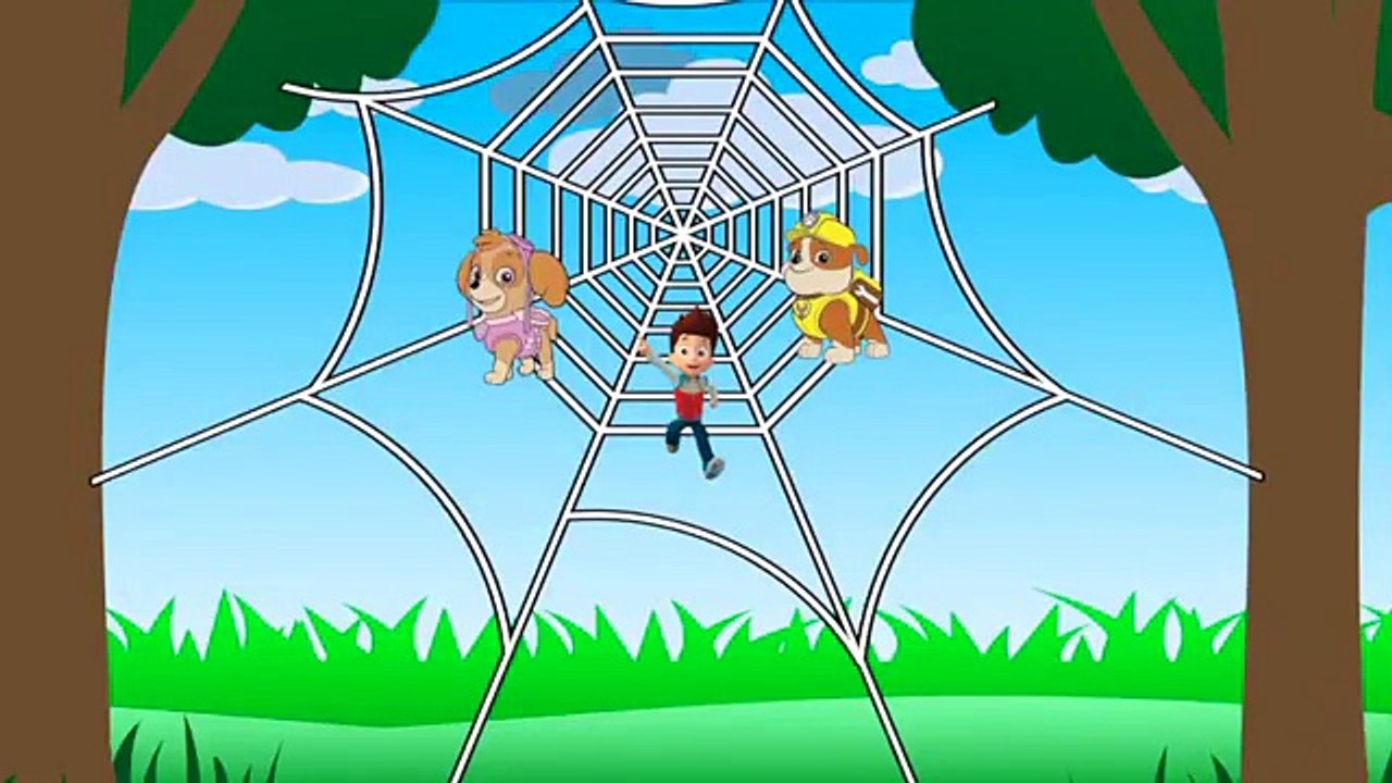 Itsy Bitsy Spider Kids Song | Rubble Incy Wincy Spider Nursery Rhyme | Kids Video #Animation