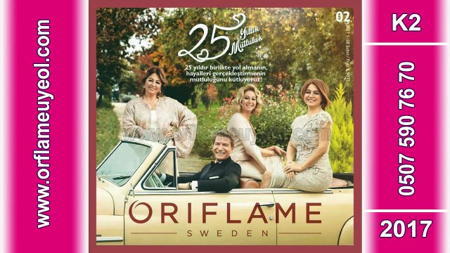 Oriflame Şubat Kataloğu 2017 - Oriflame K2 2017 FULL HD