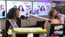 Alicia Aylies, Miss France 2017 chez #BrunoFunRadio - Bruno dans la Radio