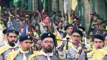 Crowds gather in Bethlehem ahead of Christmas mass