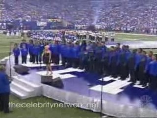 Keyshia Cole Star Spangled Banner live @ NFL Opening Kickoff