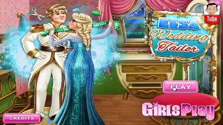 ᴴᴰ ღ Elsa Wedding Tailor ღ - Princess Elsa and Kristoff Game - Baby Games (ST)