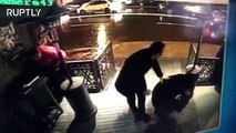 CCTV Footage Of Istanbul Nightclub Firing Incident