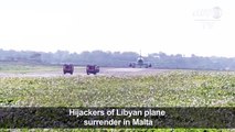 Hijackers of Libyan plane surrender in Malta[1]
