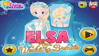 ᴴᴰ ღ Elsa Real Wedding Braids ღ - Frozen Princess Elsa Wedding Game - Baby Games (ST)