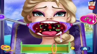 ᴴᴰ ღ Elsa Throat Doctor ღ - Princess Elsa Frozen Games - Baby Games (ST)