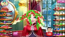 ᴴᴰ ღ Elsa's Christmas Hairstyle ღ - Frozen Elsa Games - Baby Games (ST)