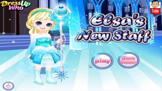 ᴴᴰ ღ Elsa's New Staff ღ - Princess Elsa Dress-Up Game - Baby Games (ST)