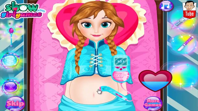 ᴴᴰ ღ Frozen Anna Give Birth to a Baby ღ - Princess Anna Newborn Baby - Baby Games (ST)