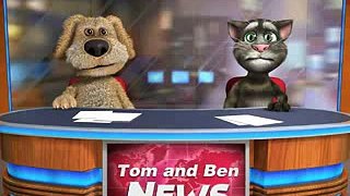 (one of) the shortest talking Tom and Ben news video(s)