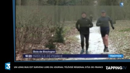 Un gros bug interrompt le JT régional de France 3 Paris Ile-De-France (Vidéo)